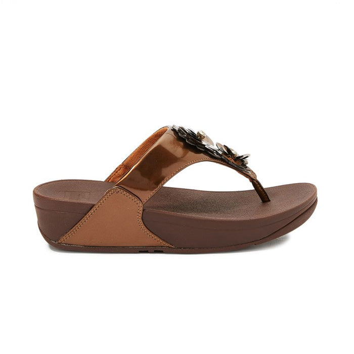 Fitflop Lulu Flower N93 012 Bronze MIXNYCSHOP