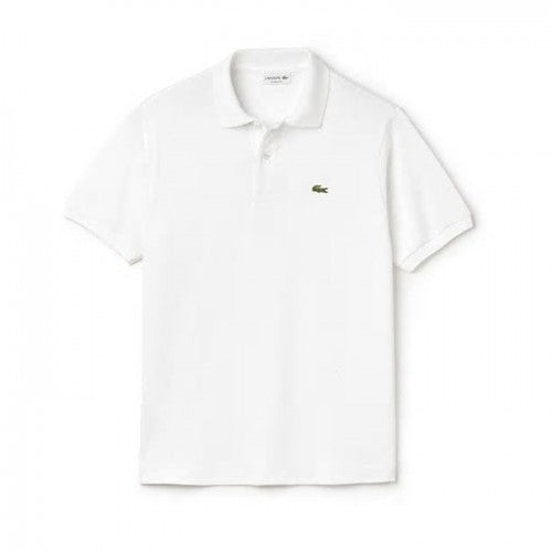 Lacoste Men Short Sleeve Original Fit Pique Polo Shirt |L1212| White 001