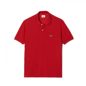 Lacoste Men Short Sleeve Original Fit Pique Polo Shirt |L1212| Red 240