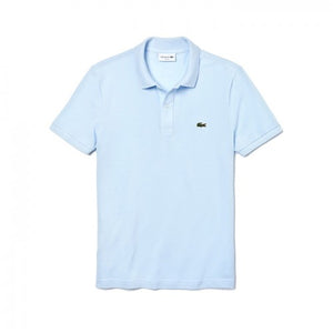 Lacoste Men Short Sleeve Slim Fit Pique Polo Shirt |PH4012| Rill Light Blue T01