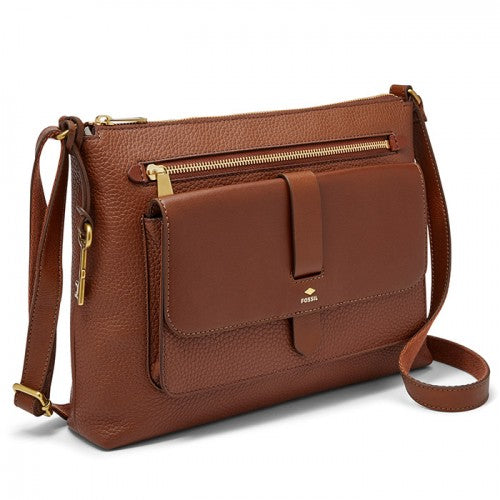 Fossil Women Bag Kinley Crossbody |ZB7879200| Brwon