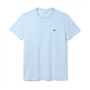 Lacoste Men's Crew Neck Pima Cotton T-Shirt - White