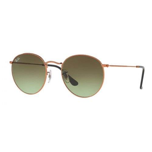 Ray Ban Round Metal Bronze Copper Green Gradient |RB3447-9002A6-53|