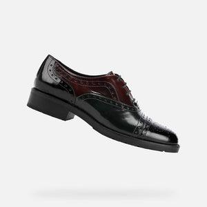 Geox Women Shoes Bettanie |D94ETA00038| Bordeaux Black C0044