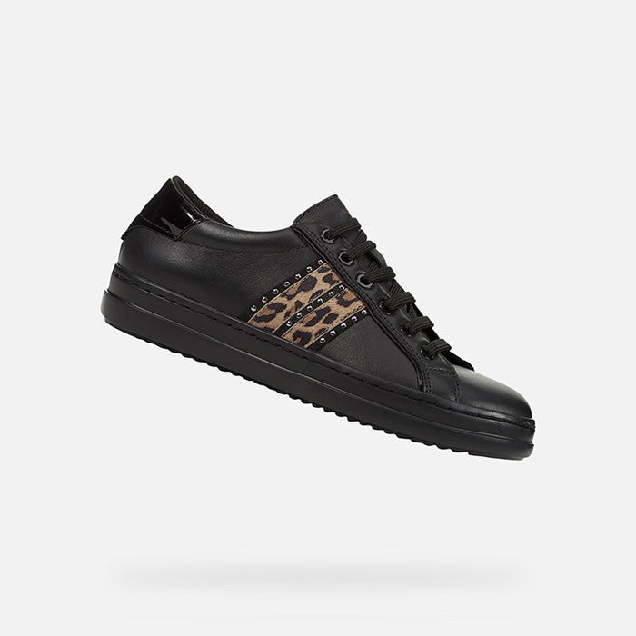Geox Women Sneakers Pontoise |D94FED08507| Black C9999