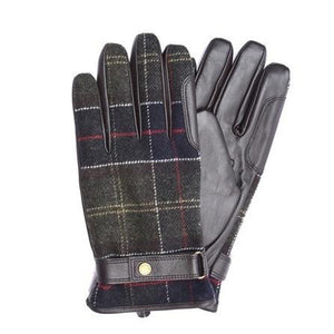 Barbour Men Newbrough Tartan Gloves |MGL0051TN11| Classic TN11