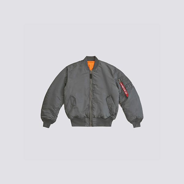 Alpha Industries Alpha MA-1 Flight Jacket |MJM21000C1| Gun Metal