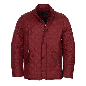 Barbour Men Flyweight Chelsea Quilted Jacket |MQU0007RE72| Rosewood RE72