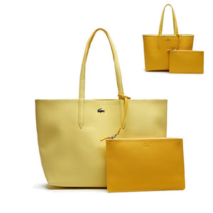 Lacoste Women Anna Shopping Bag |NF2142AA| Pale Banana Yolk Yellow C06