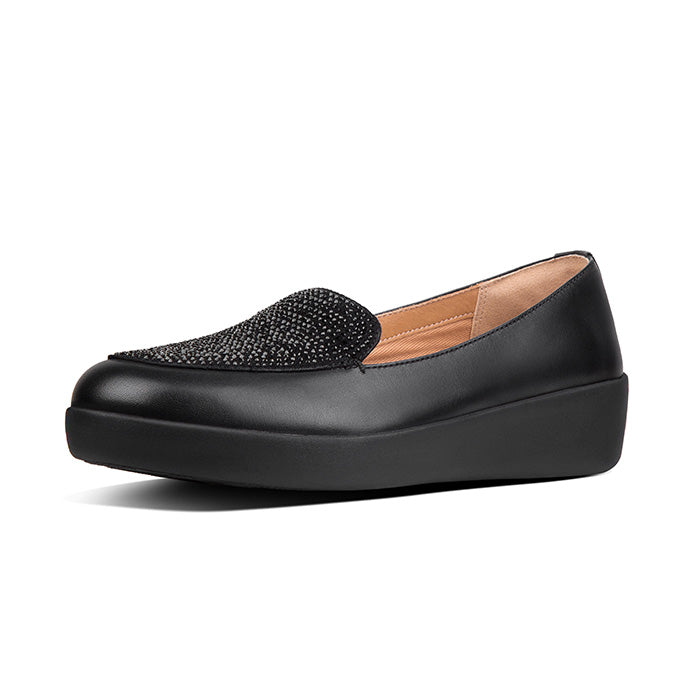 Fitflop Crystal Sneakerloafer |Q45-001| Black