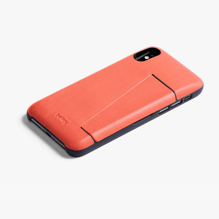 Bellroy Phone Case iPhone XS Max 3 Card Case |PTYA| 9890961 Coral